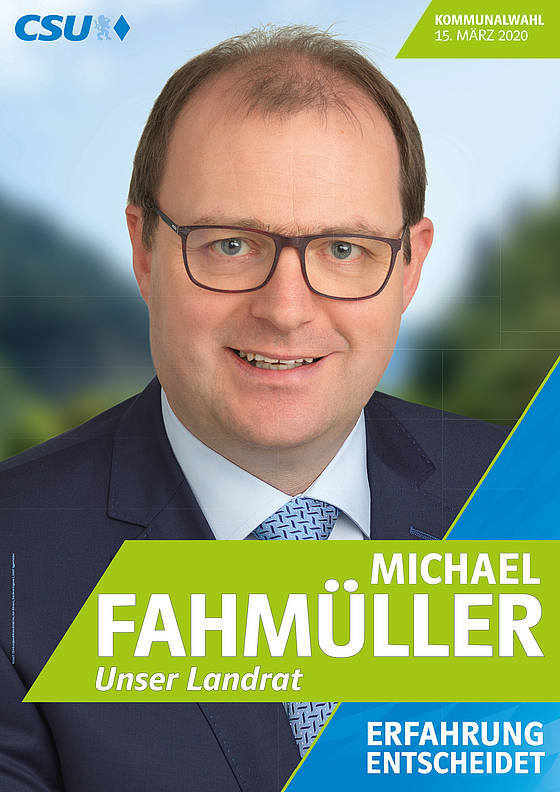 Unser Landrat Michael Fahmüller